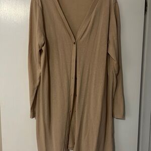 Brown cardigan